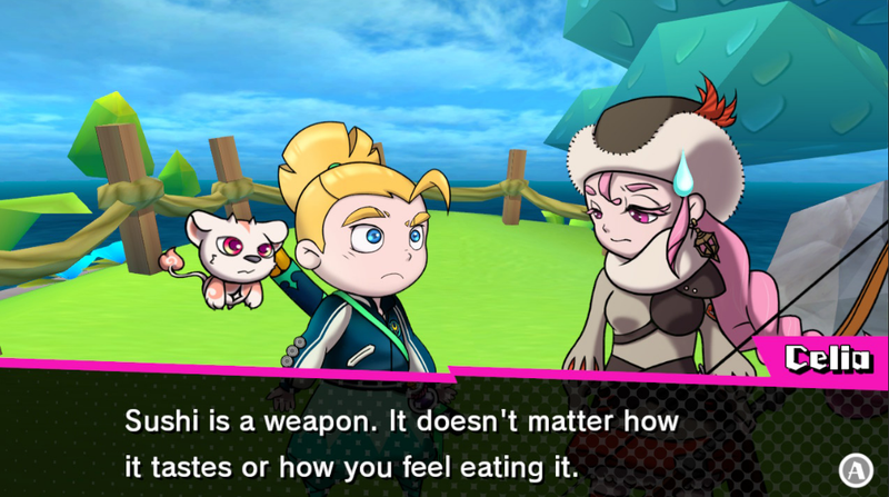 Th wonderfully weird Sushi Striker.